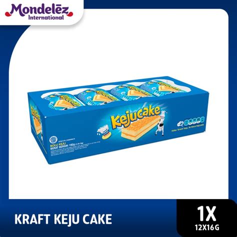 Promo Kraft Keju Cake Bolu Keju Gr Box Isi Pcs Oreo Kraft