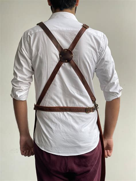 Leather Apron With 12 Tool Pockets Heat & Flame Resistant Heavy Duty ...