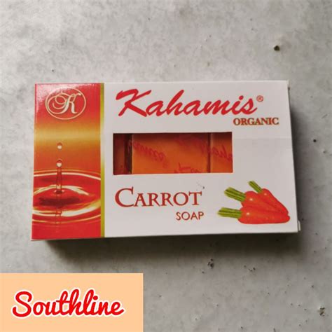 Kahamis Organic Carrot Soap G X Bars Shopee Philippines