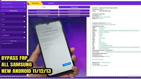 Reset Frp Samsung Android 12 13 Free Unlock By TFM Tool Pro One Click