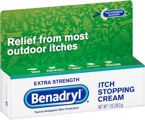 Benadryl Cream Extra Strength - 1 Ounces - Medshopexpress