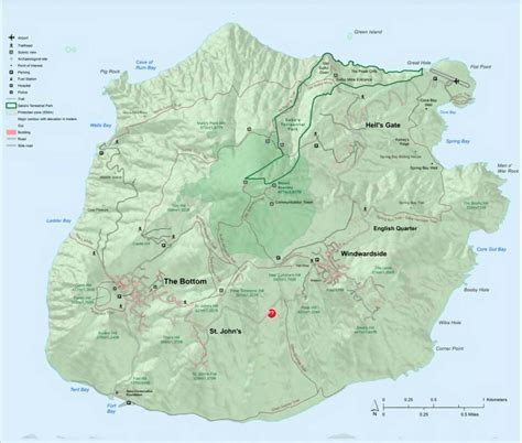 Interactive map of Saba’s hiking trails – Saba News