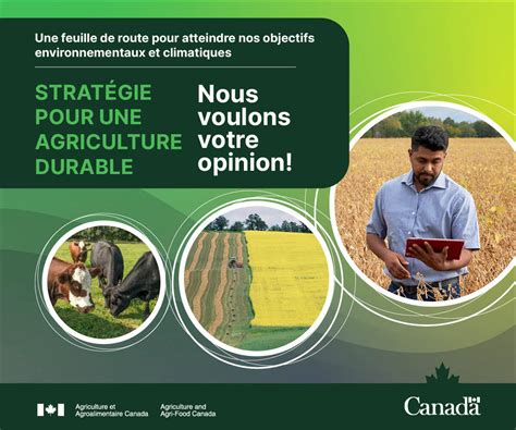 Stratégie pour une agriculture durable le gouvernement lance une