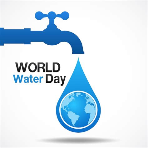 Premium Vector | World water day march 22