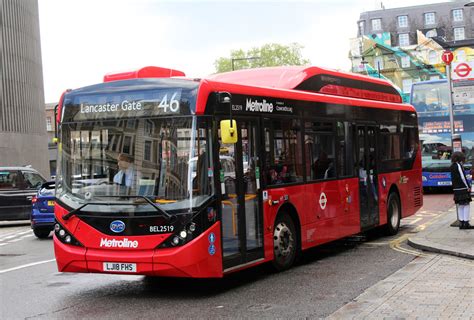 London Bus Routes Route 46 Lancaster Gate St Bartholomews Hospital