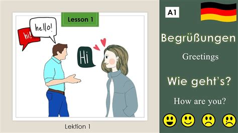 A Greetings Formal And Informal German Beginner Course Lesson