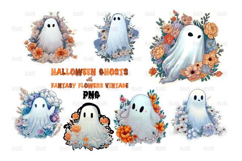 Halloween Ghost Stickers Graphic by ElementDesignAndArt · Creative Fabrica