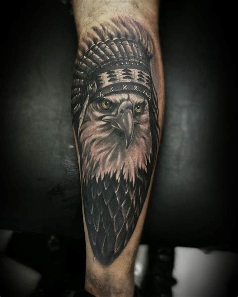 32 of the Best Eagle Head Tattoos Ever | Eagle head tattoo, Head ...