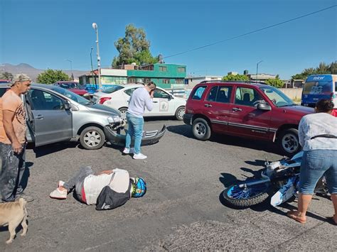 Se registra accidente en la avenida Río Grande Morelia Quadratín