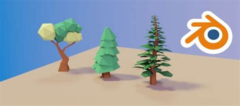 Blender low poly trees | coeleveld.com