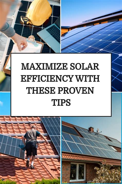 Ultimate Guide To Maximize The Efficiency Of A Solar Panel Artofit