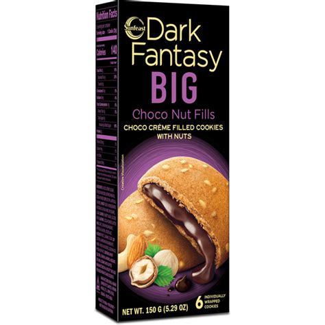 Buy Online Sunfeast Dark Fantasy Big Choco Nut Fills 150 Gm 5 29 Oz