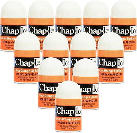 Chap-Ice | Mini Lip Balm - with Vitamin E and Moisturizers - Soothes ...