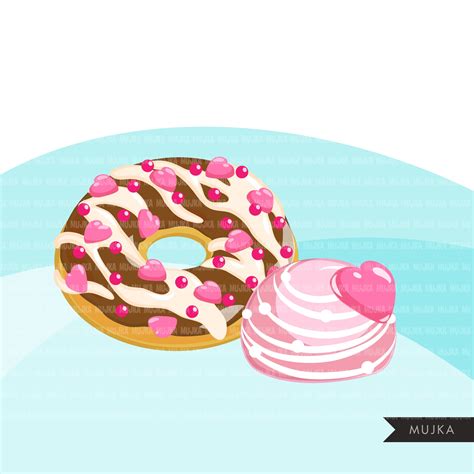 Donuts With Sprinkles Clipart