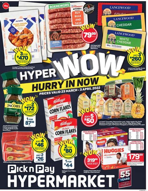 Pnp Specials Hyper 23 March 2022 Pick N Pay Catalogue Hyper 2022