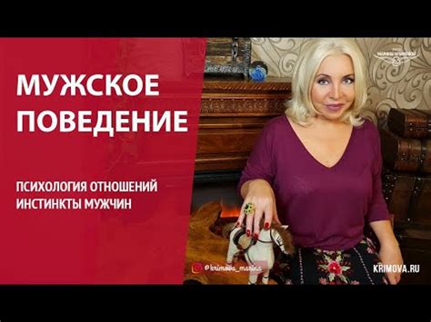 Мужское поведение. Психология отношений - YouTube