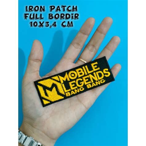 Jual Tinggal Setrika Iron Patch Full Bordir Mobile Legends Mobil