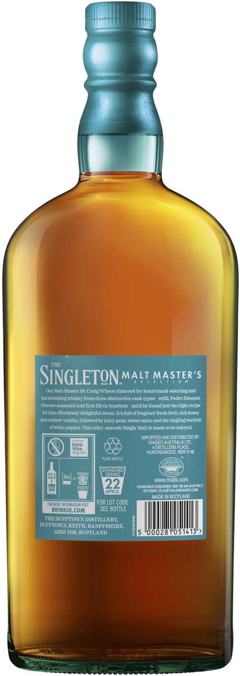 Singleton Malt Masters Selection Whisky 700ml First Choice Liquor Market