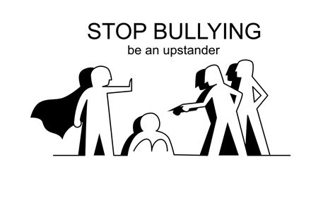 Standing Up To Bullies Cartoon