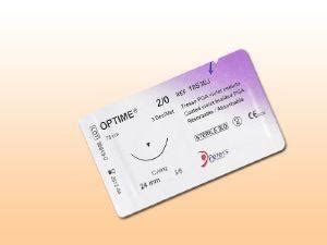 Fil Suture Resorbable Optime Peters Chirurgical Pas Cher