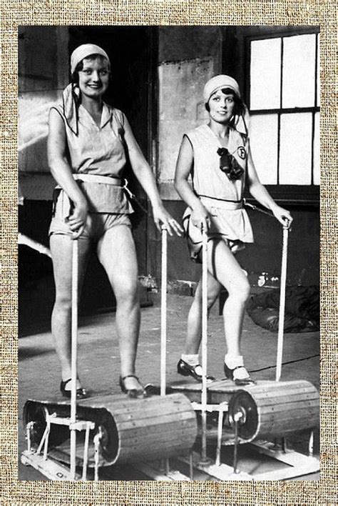 Vintage Fitness Photograph Black And White Photo Print Vintage