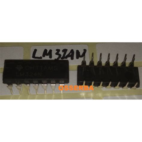 Jual IC LM324N LM324 Quad Op DIP14 IC Shopee Indonesia