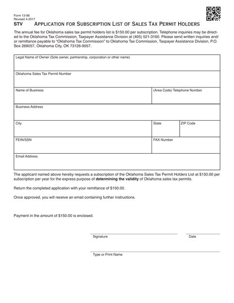 Otc Form 13 98 Fill Out Sign Online And Download Fillable Pdf Oklahoma Templateroller