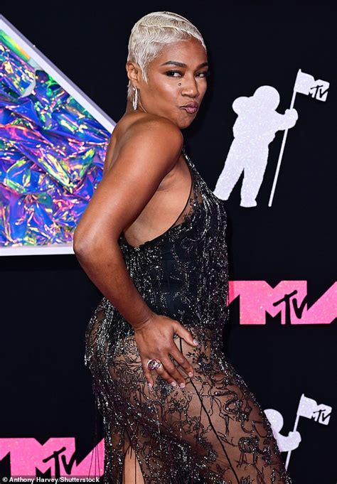 Tiffany Haddish Dares To Bare In Sheer Outfit And Playfully Poses On