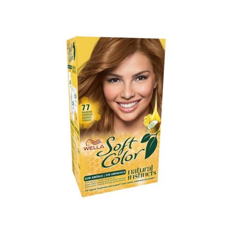 Tinta Tonalizante Soft Color Creme Wella Marrom Dourado