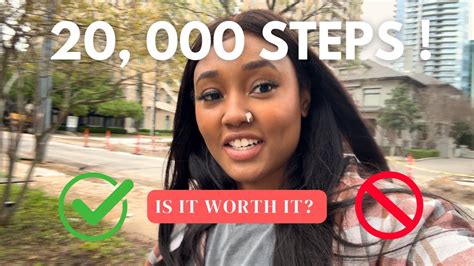 10 000 Vs 20 000 STEPS CHALLENGE THE PROS AND CONS Day 9 YouTube