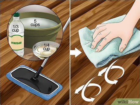 3 Ways to Clean Hardwood Floors with Vinegar - wikiHow