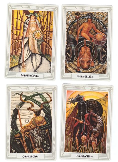 Pdf Printable Thoth 78 Tarot Cards Instant Download Etsy