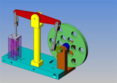 Free Plans For A Larger Simpler Beam Engine Home Model Engine