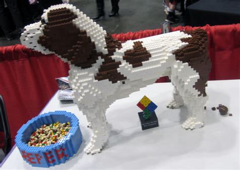 Legosaurus — Lego Dog Sculpture Spotted at the Cincinnati...