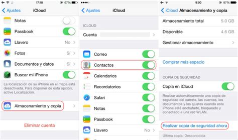 Maneras Para Hacer Copia De Seguridad De Contactos Iphone