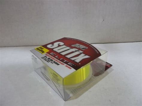 Sufix Elite Monofilament Hi Vis Lb Test Yellow Yards Fishing Line