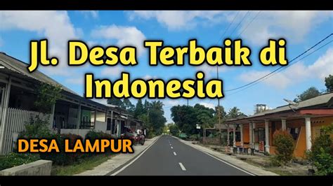 MENELUSURI JALAN TERBAIK DI INDONESIA DESA LAMPUR BANGKA TENGAH YouTube