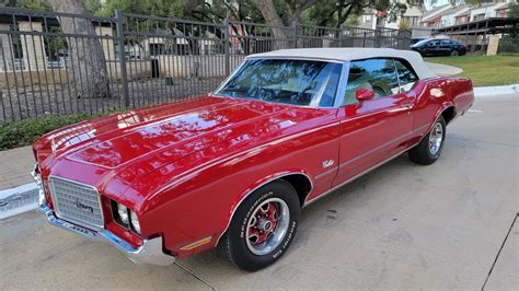 1972 Oldsmobile Cutlass Supreme Convertible At Houston 2023 As F49 Mecum Auctions