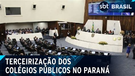 Deputados Do Paran Aprovam Projeto Que Terceiriza Col Gios P Blicos