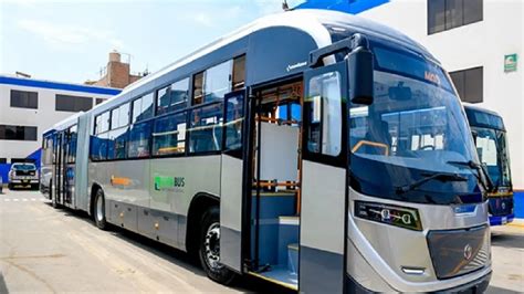 Nuevos Buses Del Metropolitano Trasladar N Pasajeros Y Tendr N Aire