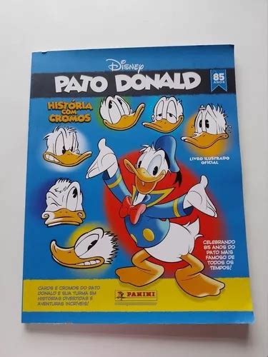 Livro Ilustrado Pato Donald Hist Ria E Cromos T Parcelamento Sem Juros