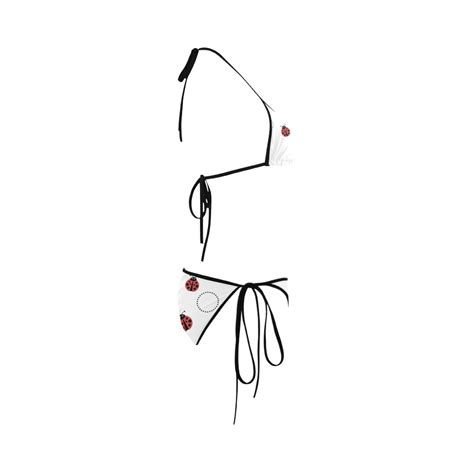 Lady Bug Custom Bikini Swimsuit ID D
