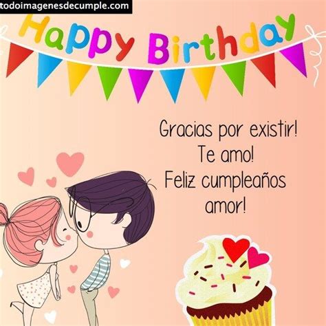 Imágenes De Feliz Cumpleaños Para Novios O Esposos Feliz Cumpleanos