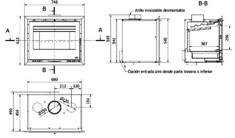 Insert Ferlux Teide 70 Poêles à Bois Online