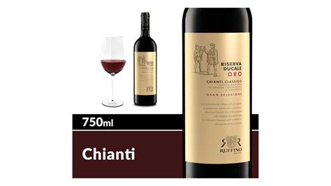 Ruffino Riserva Ducale Oro Gran Selezione Chianti Classico Bottle Italy