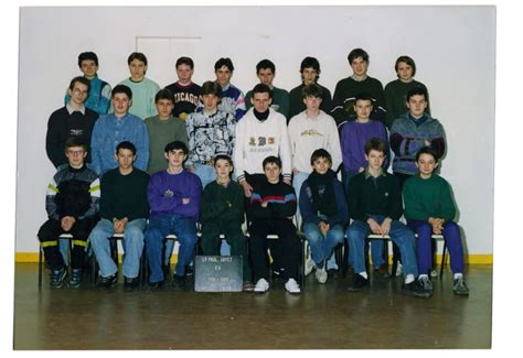 Photo de classe 3T2 de 1991 Sep Paul Cayet Du Lycée Michel Anguier