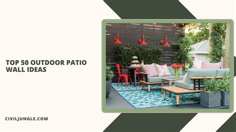 Top 50 Outdoor Patio Wall Ideas