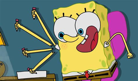 Writing An Essay | Spongebob Squarepants by AppleBubblegum on DeviantArt