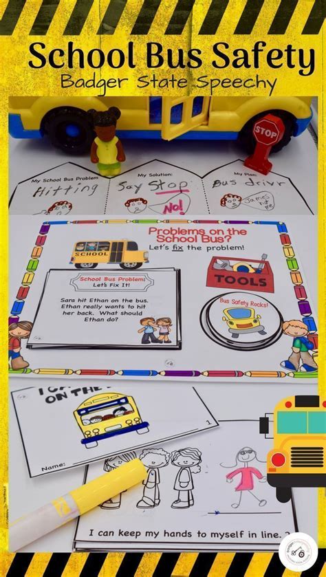 School Bus Safety Packet School Bus Safety Bus Safety Kindergarten