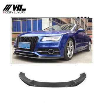 Carbon Fiber Front Bumper Lip Spoiler For Audi A Sline Buy Front Lip